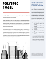 PolySpec 196SL Chemical Resistance Guide 